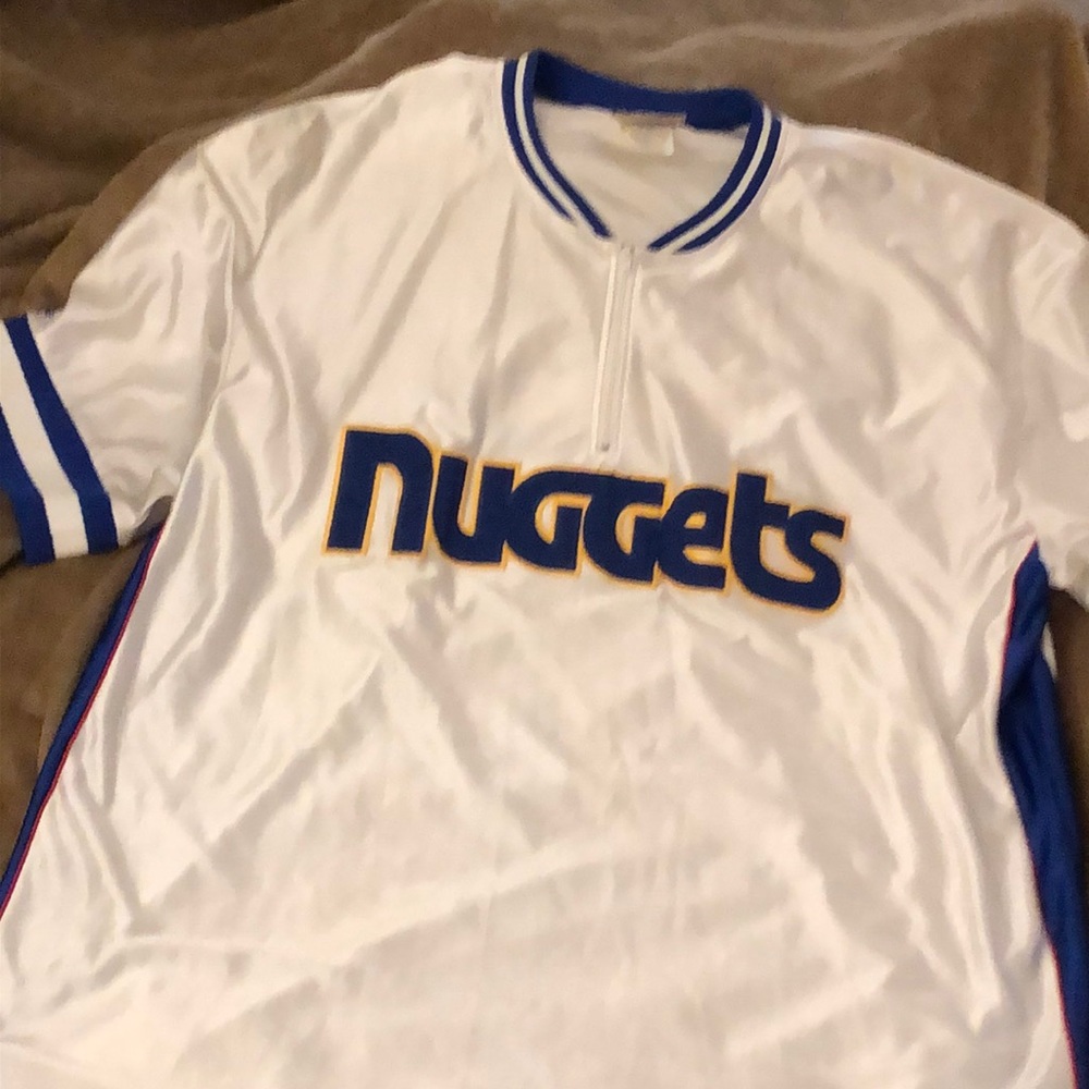 Denver nuggets vintage warm up gear by Majestic